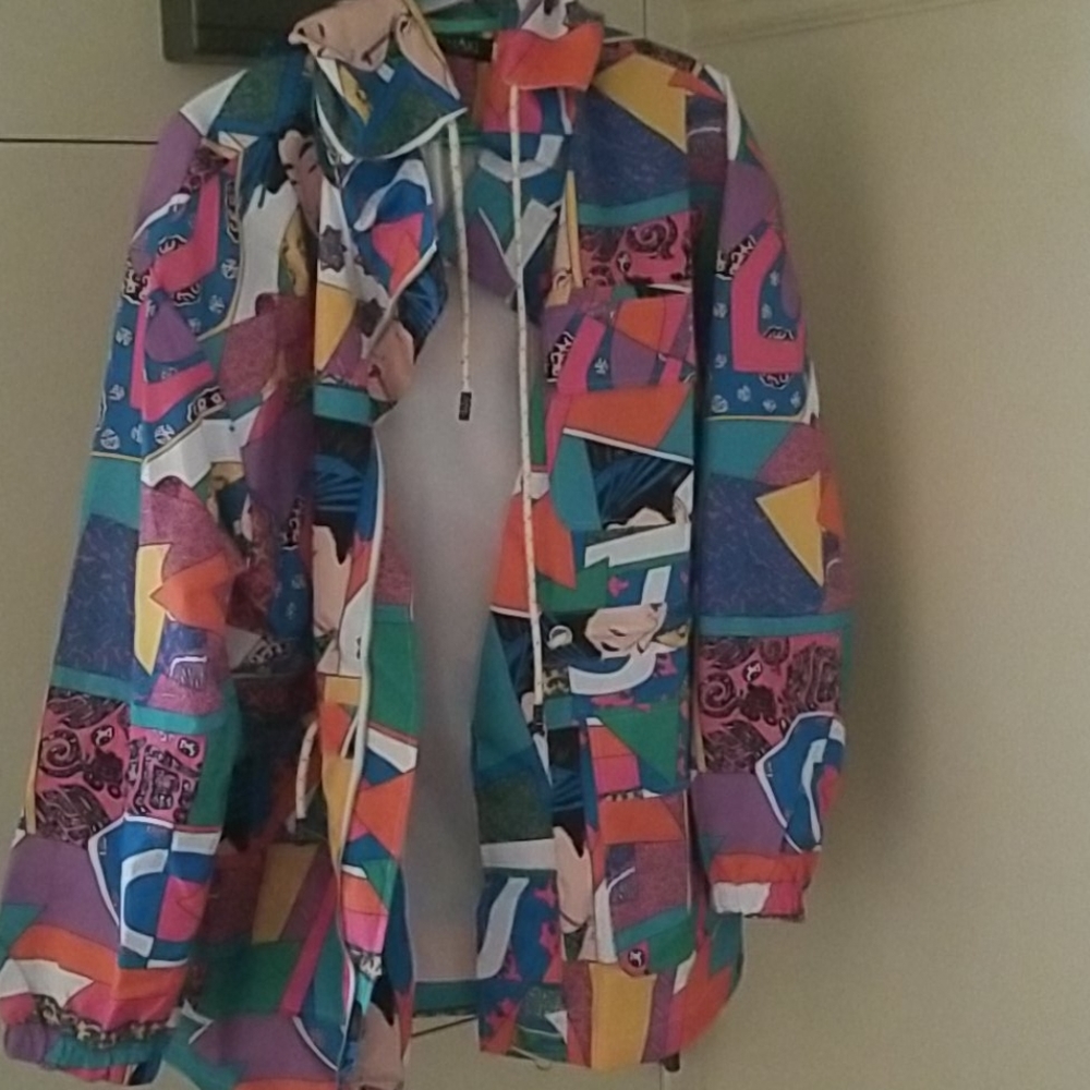 Full print samurai theme jacket